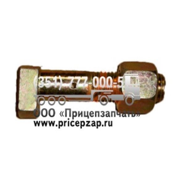 Болт крепления колеса с гайкой ЧМЗАП 9399-3104008
