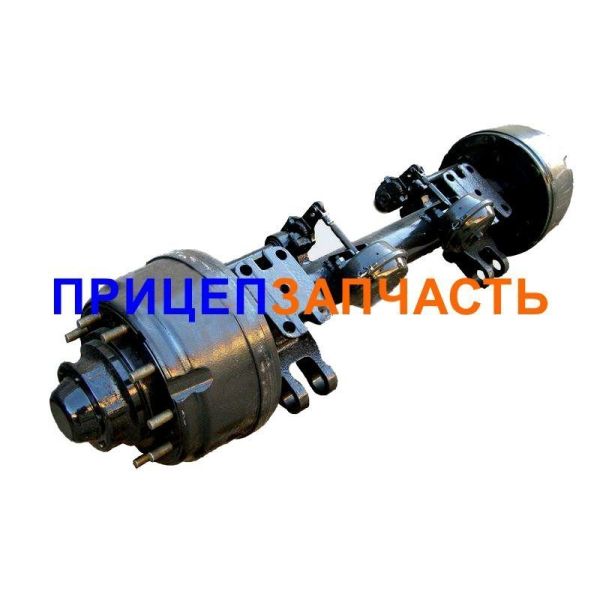 Ось полуприцепа двухскатная МАЗ/МТМ (без ABS) 93866-2410007-30