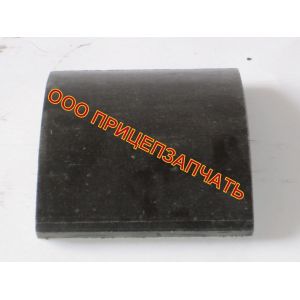 Накладка тормозной колодки ЧМЗАП 9990-3502105