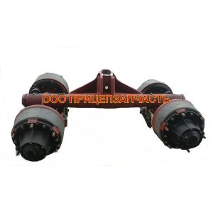 Подвеска задняя в сборе (без шин и дисков) ЧМЗАП 83981-2900020/21