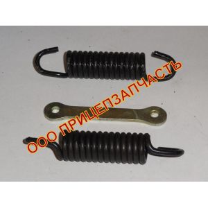 Пружина стяжная колодок ЧМЗАП 200-3501035 Пружина стяжная колодок ЧМЗАП 200-3501035