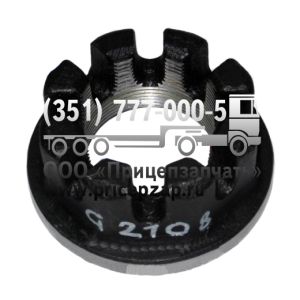 Гайка ступицы L1 G2108 (ось 8 тонн D=52ММ) Гайка ступицы L1 G2108 (ось 8 тонн D=52ММ)