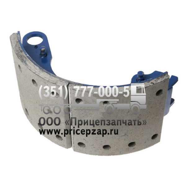 Колодка тормоза с накладками ЧМЗАП Колодка тормоза с накладками ЧМЗАП