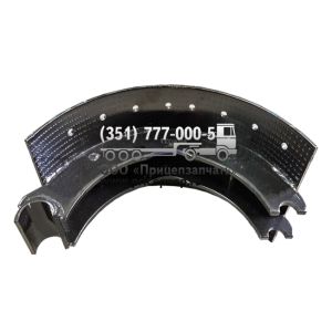 Колодка тормозная без накладок (8 отв. 200мм, стар.обр)