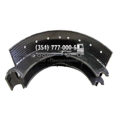 Колодка тормозная без накладок (8 отв. 200мм, стар.обр)