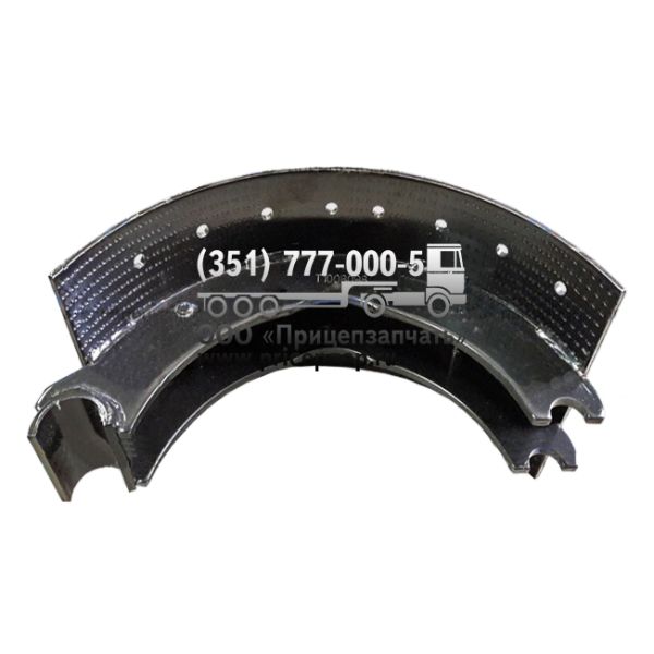 Колодка тормозная Тонар без накладок (8 отв. 200мм, стар.обр)