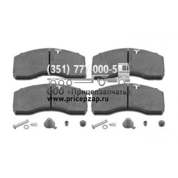 Колодки тормозные BPW ( на диск)