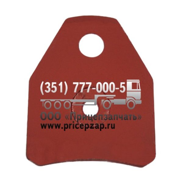 Вкладыш рессоры боковой (Домик) МАЗ/МТМ